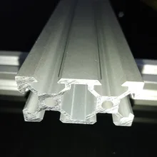 Серебристые анодированные 2040 алюминиевые профили экструзионные линейные рельсы 2040 V-Slot рамки для ЧПУ и DIY 3d принтер