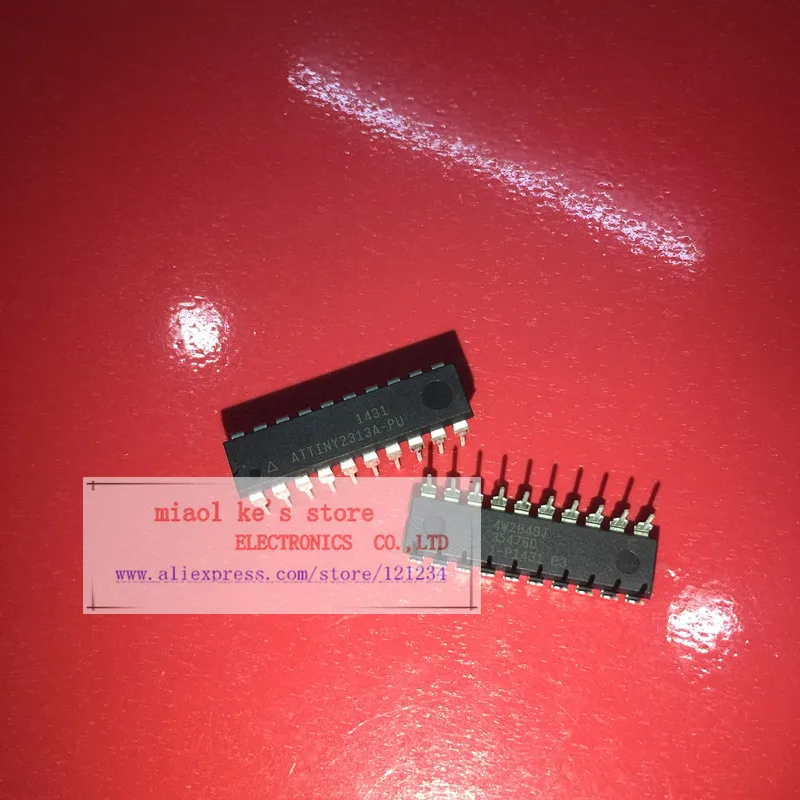 5PCS. ATTINY2313A PU ATTINY2313 ATTINY 2313 DIP20 8 bit Microcontroller ...