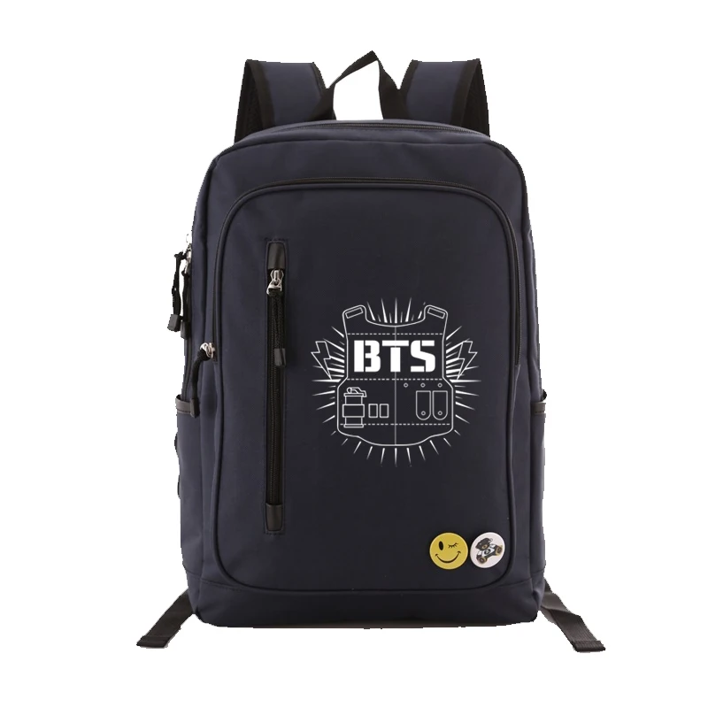 Mochila BTS Bangtan обувь для мальчиков рюкзак школьные ранцы средней школы студентов Путешествия сумка ноутбука