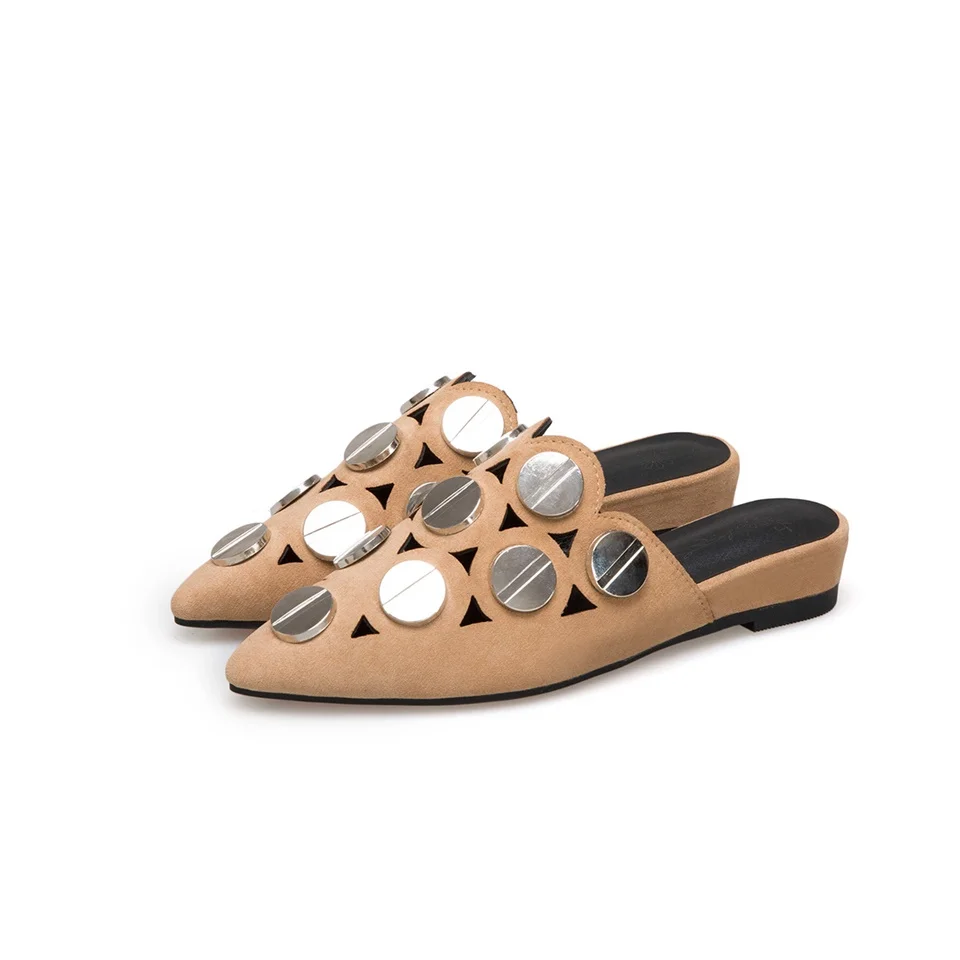 

2019 summer women's slippers fashion design sandals comfortable breathable pointed toe female slippers