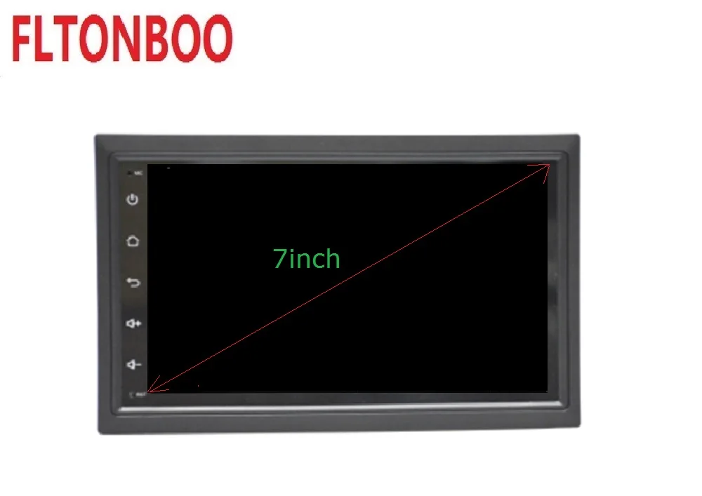Flash Deal 7" Android 9 Car GPS Navigation for UNIVERSAL,3g,wifi,steering wheel,touch screen,free map 2
