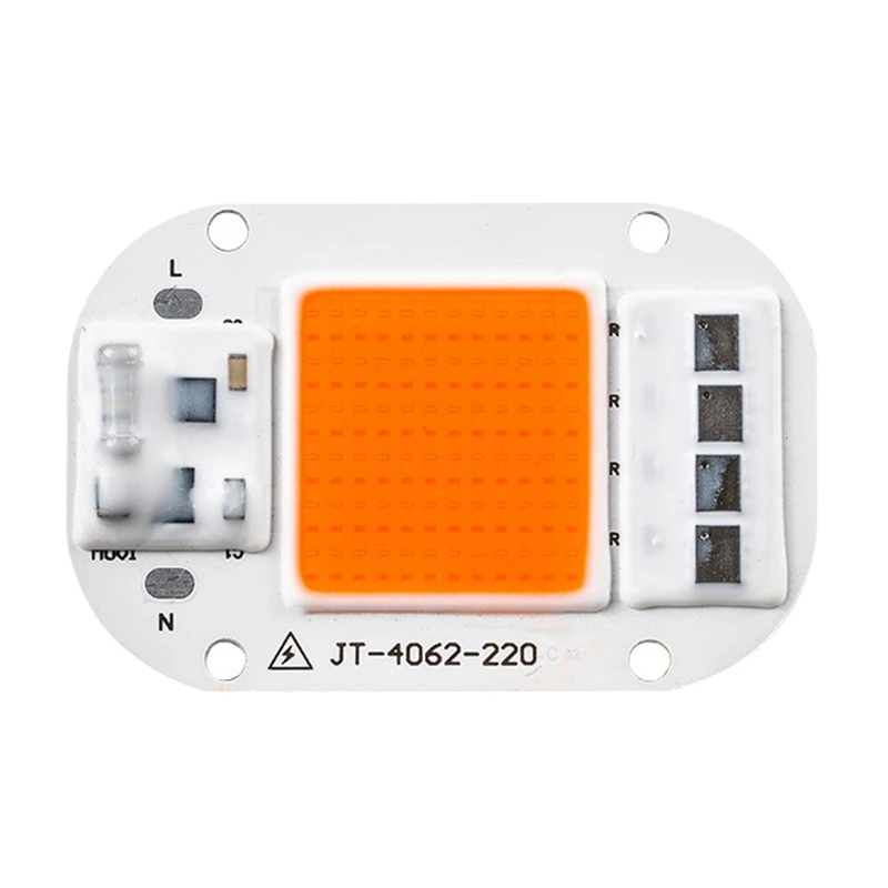 

10-50W AC 220V Led Grow Light Chip Full Spectrum Greenhouse LED Growth Lamp Diode Promote Seedlings Plants Growing