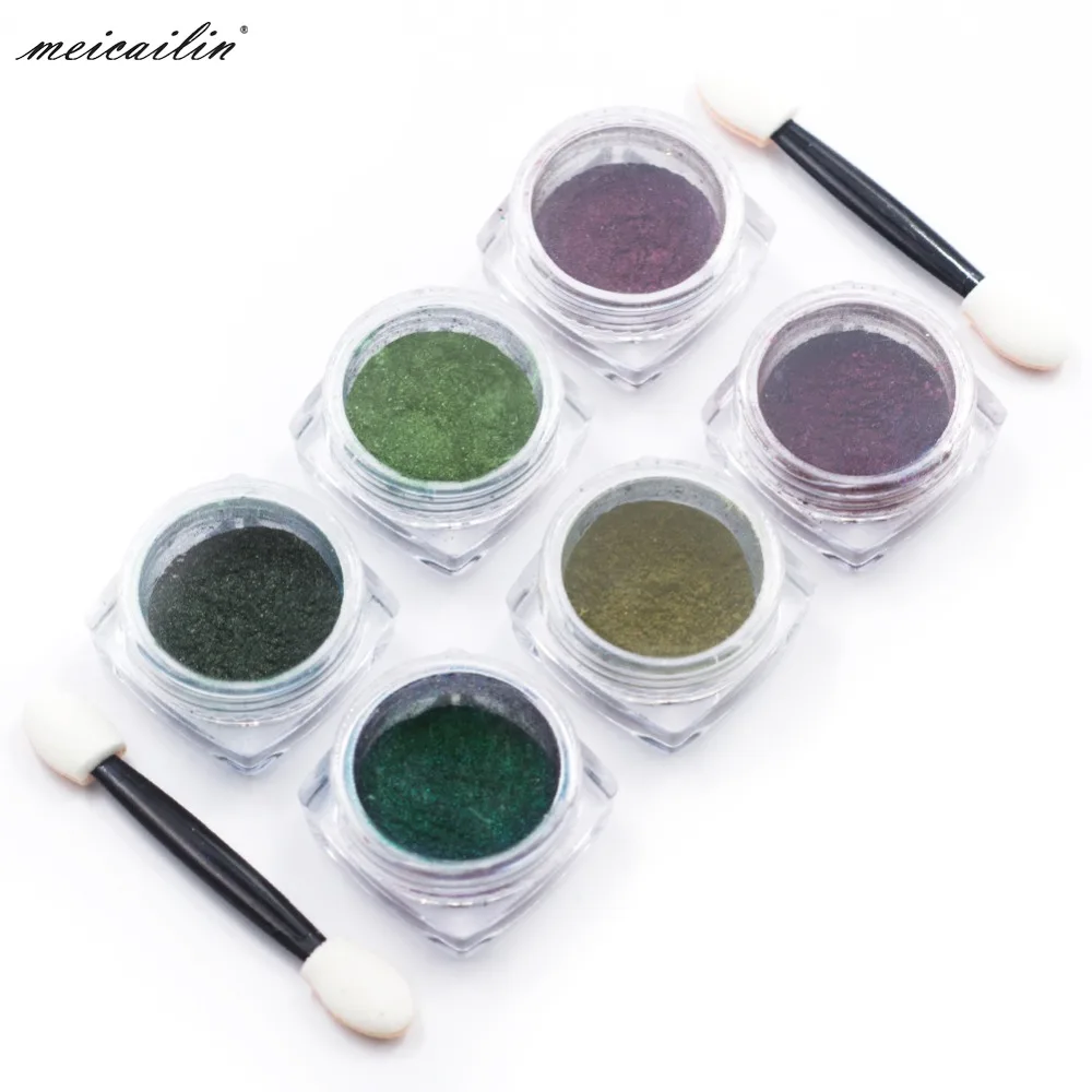 Chameleon Mirror Nail Glitters Powder3