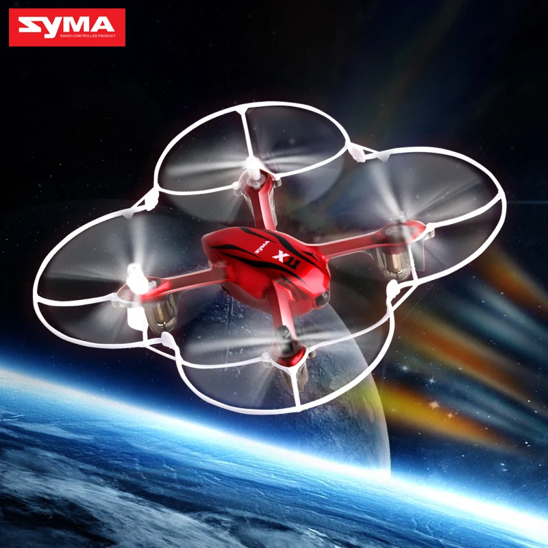 

Original SYMA X11 mini RC Drone LED Light 4CH 2.4GHz 6-Axis Gyro Remote Control RC Helicopter 3D Flap Quadcopter toys