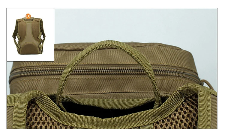 Тактический рюкзак, спортивные альпинистские военные рюкзаки, Мужская камуфляжная дорожная Сумка 40л, уличная сумка, армейский водонепроницаемый рюкзак