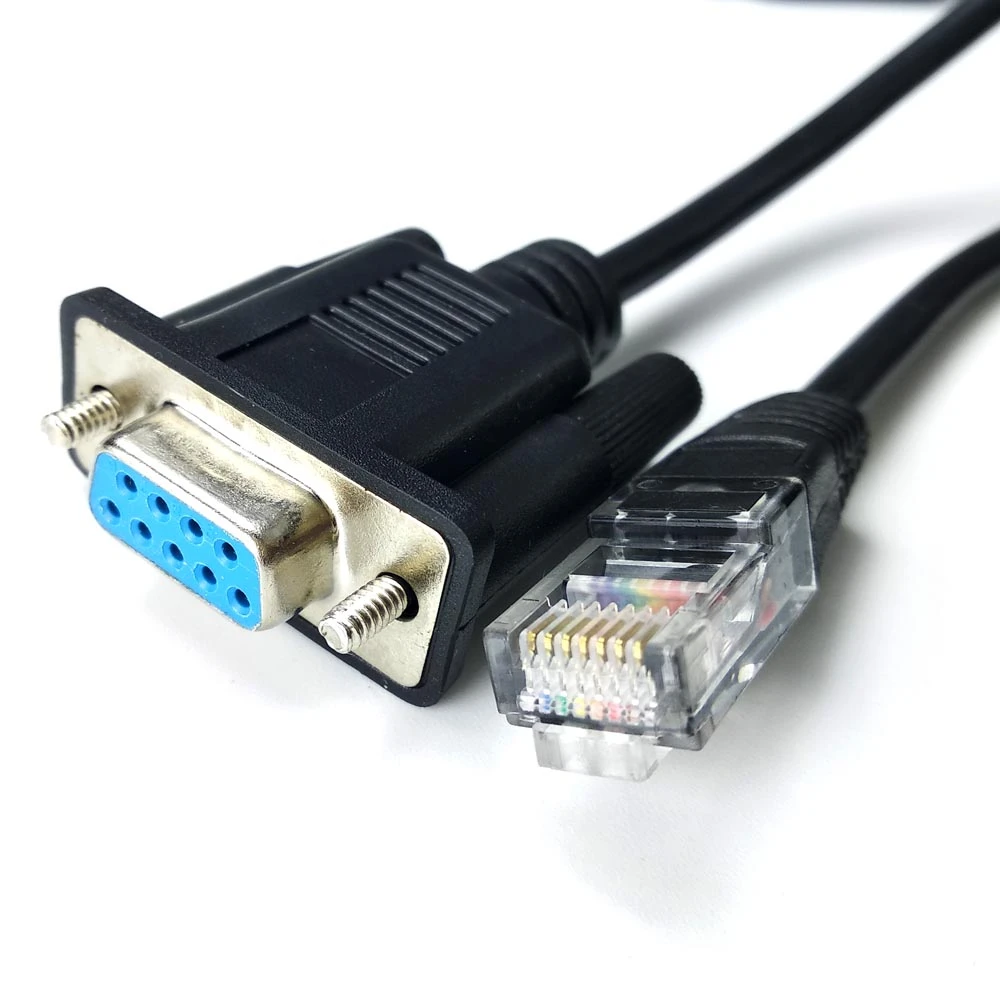 Cable de serie DB9 RS232 a RJ45 para enrutadores Ethernet de Apple,  conmutadores, cable de consola módem, CAB CONSOLE RJ45|db9 rs232|rj45  db9console cable - AliExpress