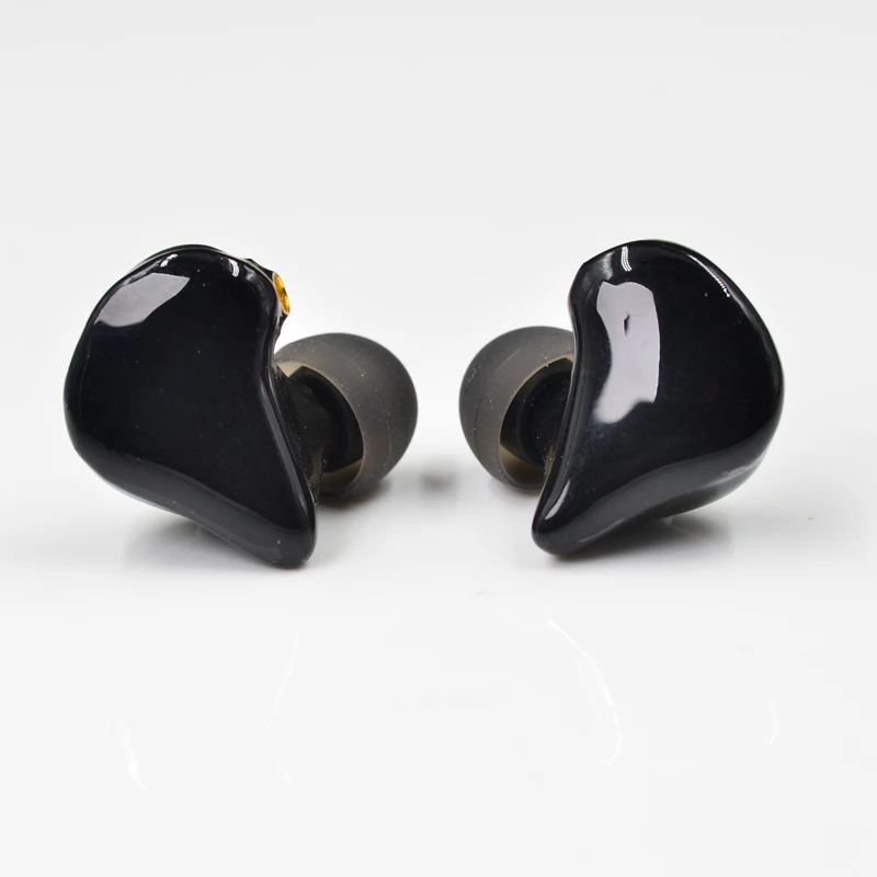 

DIY HIFI Custom Made Dynami Balanced Armature Drivers DD BA Headset Black Earphone mmcx Cable for shure MMCX SE215 SE535 SE846