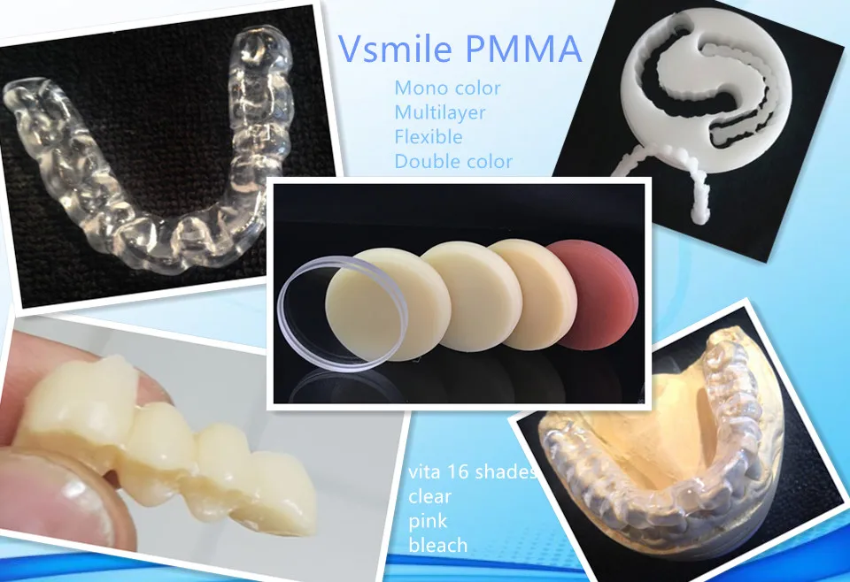 98mm dos Pces para a Espessura 25mm do Sistema do Cadcam Coroas Temporárias Pmma Dental Aberta 10 - 12 14 16 18 20 22 5 1 High Quality Beleza e saúde