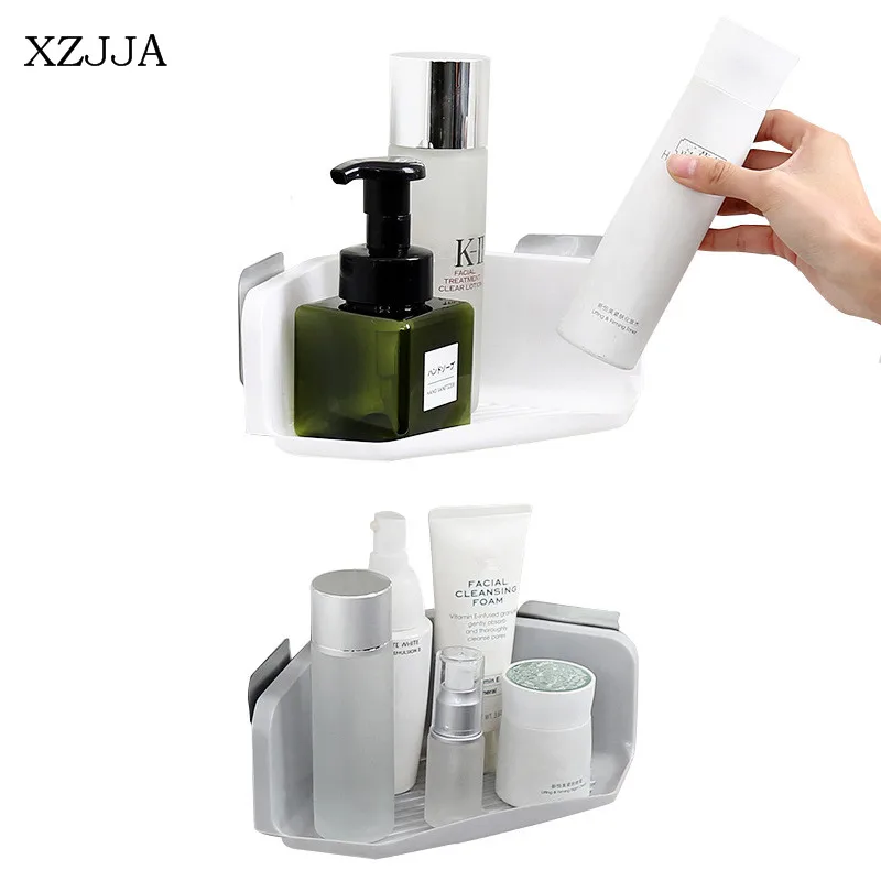 XZJJA Multi-Function Wall Corner Storage Racks Wash Gargle Rack Hollow Out Drainage Kitchen Bathroom Home Supplies Organizers | Дом и сад
