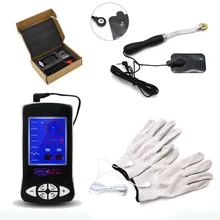 Men Electric Shock Kit Vagina Anal Plug Massage Orgasm Masturbation Vibrator Butt Plug Sex Medical Themed Sex Toys Shock