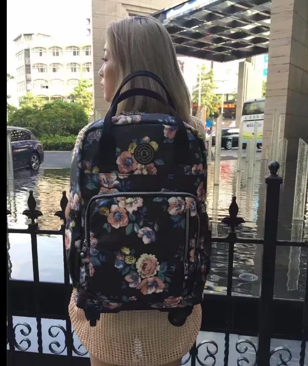 Travel Luggage Trolley Backpacks Bags On Wheels Women Business Travel Trolley Bags Oxford Rolling Wheeled Luggage Backpack Bag