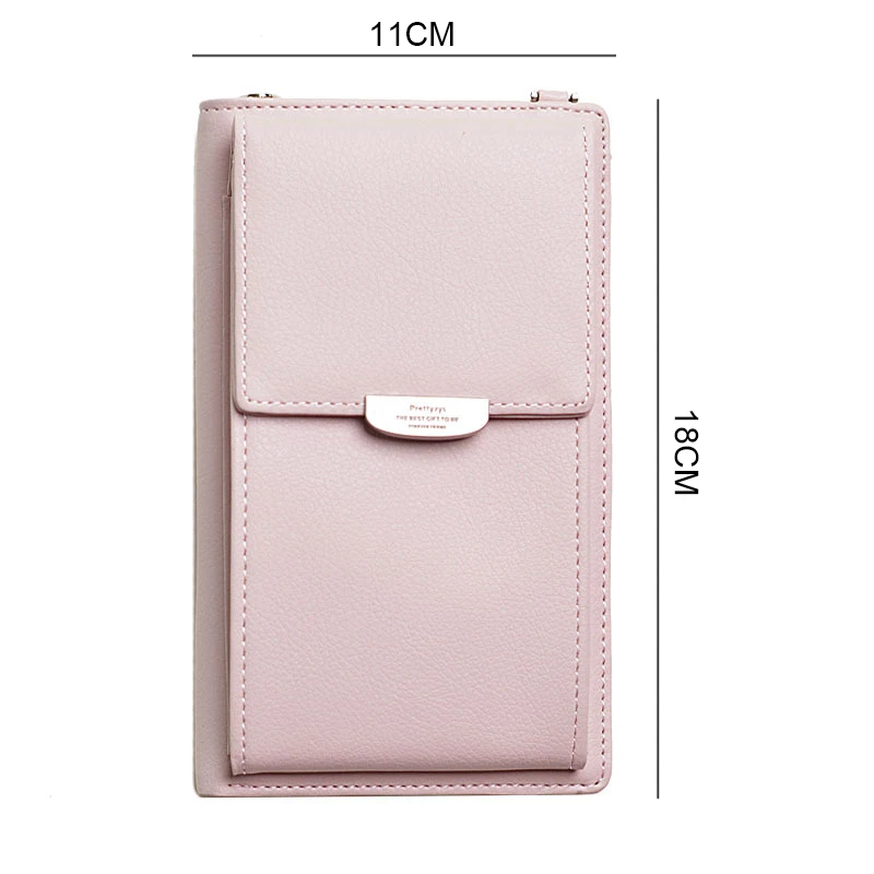 Чехол для iphone 11 pro max, сумка на плечо, кошелек с отделением для карт, сумка для телефона из искусственной кожи, сумки-мессенджеры для девочек, маленькая сумка через плечо, сумочка - Цвет: XKB04 Pink