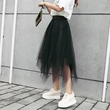 3 цвета, летняя Новинка, прозрачные кружевные женские рубашки в стиле ампир, необычная трикотажная юбка феи, повседневные сексуальные юбки для женщин ZY3023