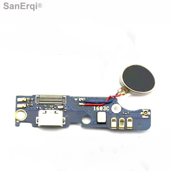 

Зарядная док-станция SanErqi с USB-портом для передачи данных и гибким кабелем с модулем двигателя вибратора для MEIZU Meilan Note 2 NOTE2