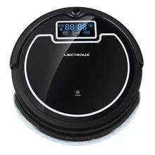 (Ship From Russia) 2017 Strong Suction Robot Vacuum Cleaner,with Water Tank, Wet&Dry Mop,with Tone,HEPA,Schedule,Virtual Blocker