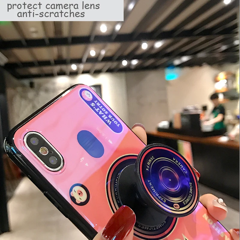 Luxury Soft Cover For Huawei P20 ProP20P20 Lite Mate 10 Case Silicon 3D Cute Camera Patterned Case For Huawei P20 Pro TPU Case (8)