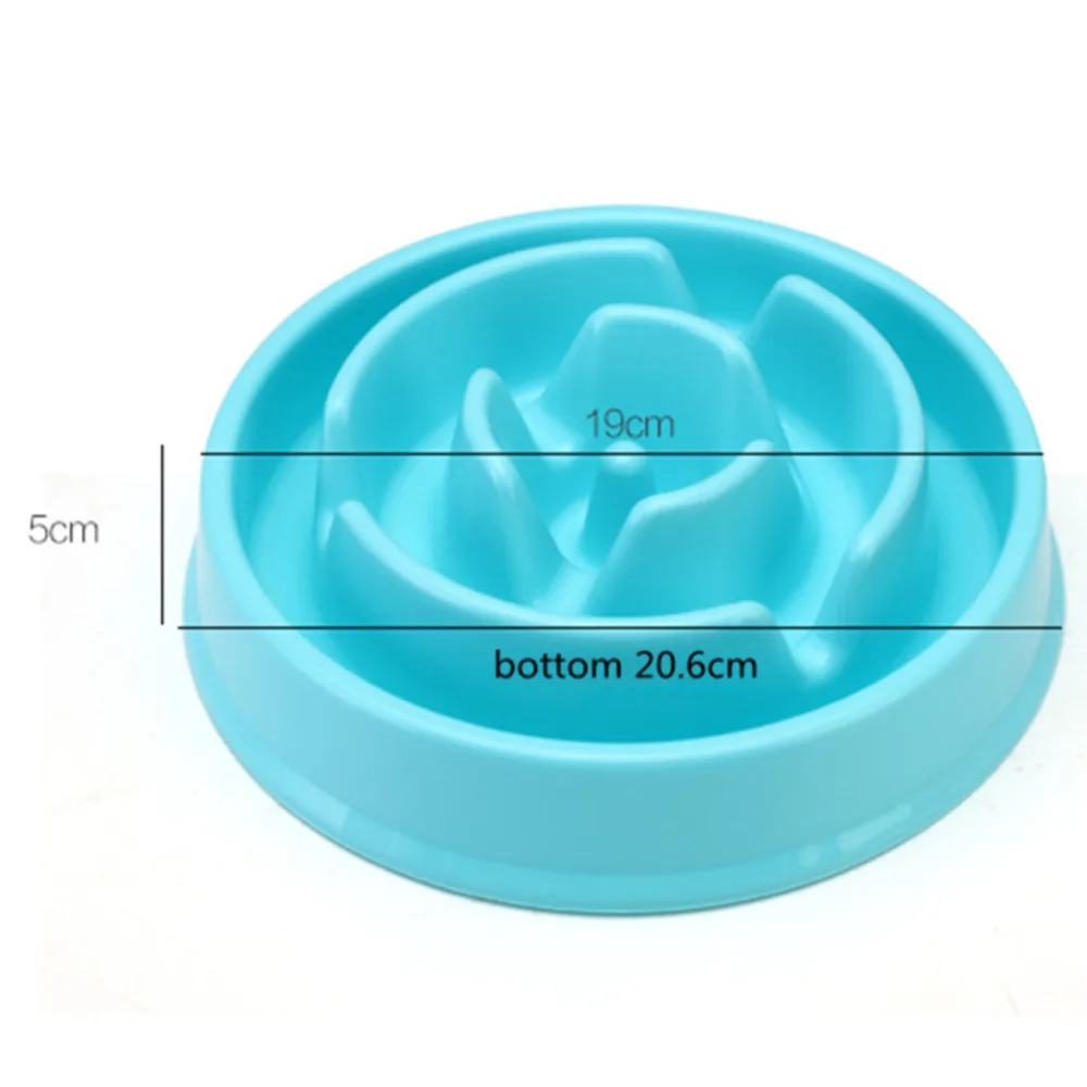 Питомец, собака, кошка, медленная кормушка, анти дроссель, щенок, миска для еды, анти-глотание