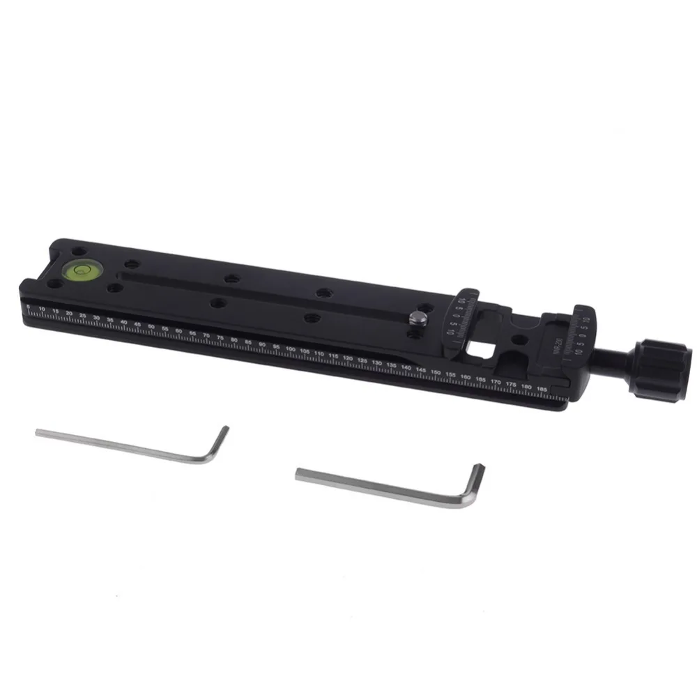 Neewer® 200mm Professional Rail Nodal Slide Metal Quick Release Clamp for Camera