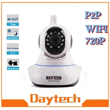 Daytech IP Camera WiFi Home Surveillance Camera Indoor Night Vision IR Network Monitor Security Two Way Intercom