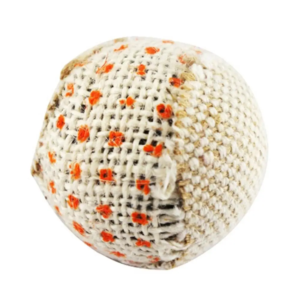 

4Pcs/Lot Pet Cat Toy Set Toy 5CM Canvas Ball Cat Toy Ball Cat Toy