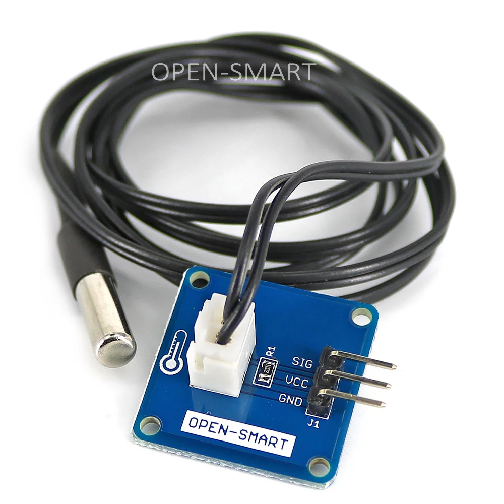 Waterproof NTC Thermistor Temperature Sensor Probe Cable + Adapter ...