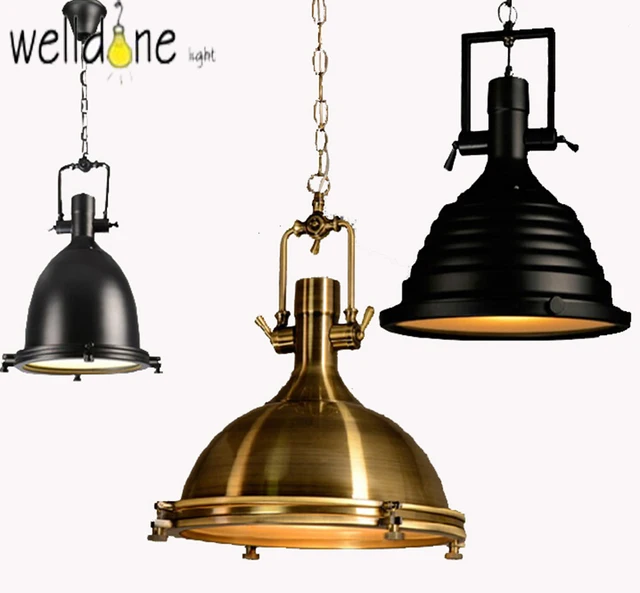 American Style Vintage Lamp RH Industrial Chrome Pendant Light Country Lamps Rustic Loft Restaurant Kitchen American Style Vintage Lamp RH Industrial Chrome Pendant Light Country Lamps Rustic Loft Restaurant Kitchen