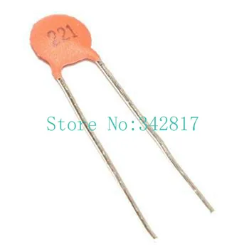 

ceramic capacitors 50V 221 220pF 1000pcs