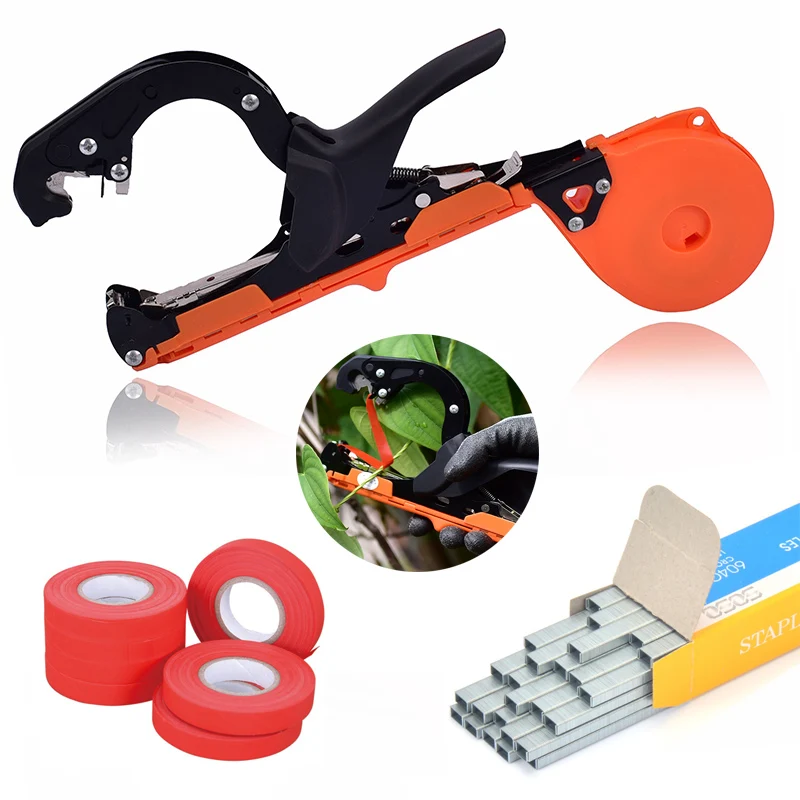 

Garden Tool Plant Tying Tapener Tape Machine Hand Tools Tying Vine Branch Machine Tied Twig Gun Strapping Vegetable Grape Stem