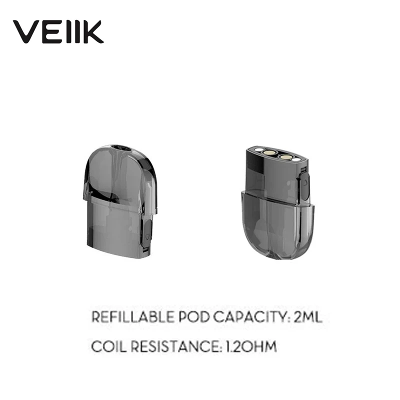 2 шт./партия VEIIK Airo Pod Vape стартовый комплект 360 мАч портативный мл Емкость Ом