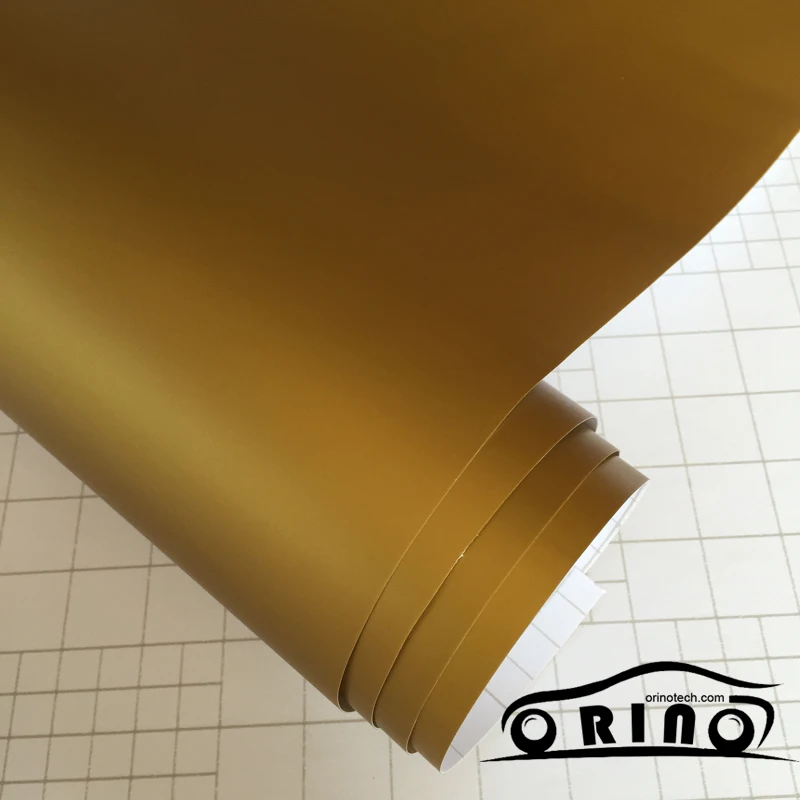 Golden Matte Vinyl Wrap-5
