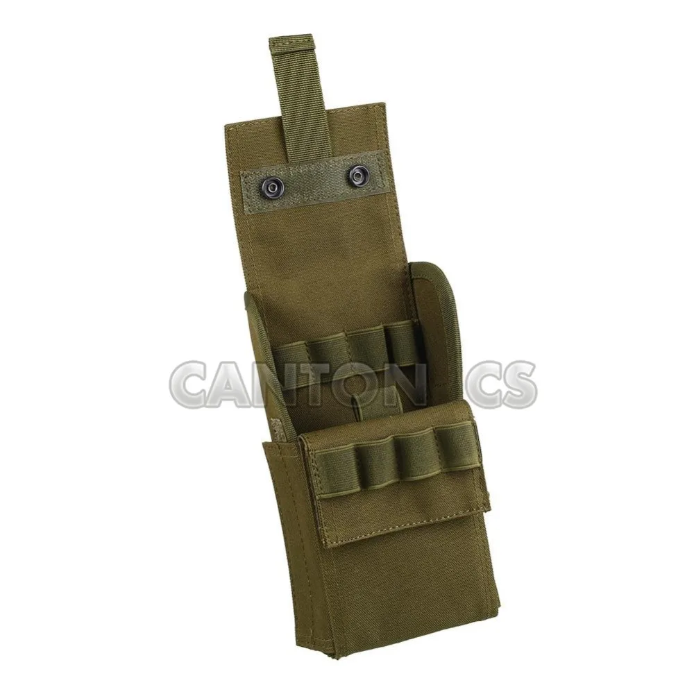 Сумка для патронов Molle 25 круглых 12GA перезарядки ружья чехлы журнала аксессуары
