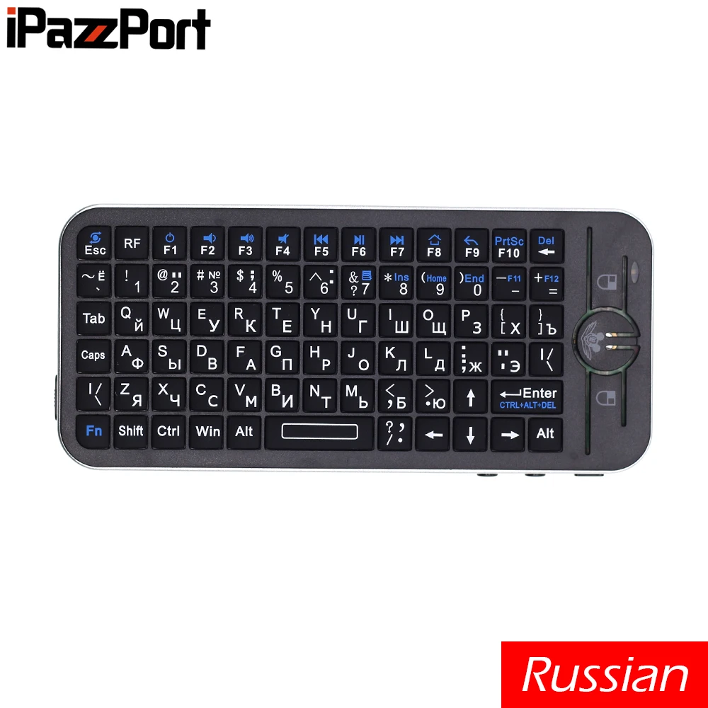 iPazzPort KP 810 16V Russian Keyboard 2.4G Mini Wireless Keyboard Gyro