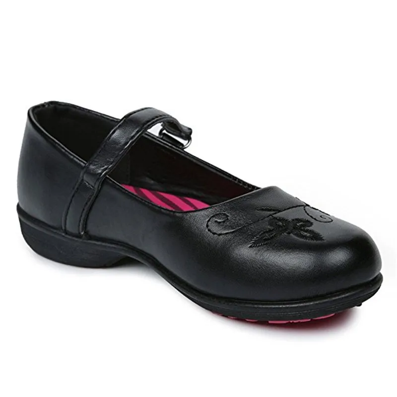 JABASIC Girls School Shoes Flats Kid School Shoes Uniform PU Leather Buckle Strap Princess Party Shoes Black Mary Jane Footwear JABASIC Girls School Shoes Flats Kid School Shoes Uniform PU Leather Buckle Strap Princess Party Shoes Black Mary Jane Footwear