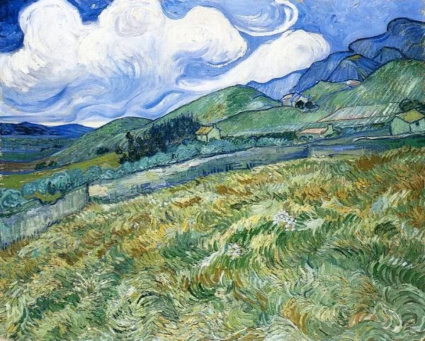 tn_Wheatfield with Mountains in the Background