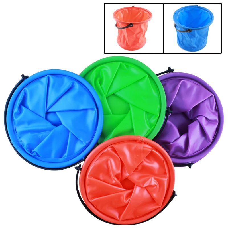 

Gouache Water Pigment pen barrel rubber bucket folding bucket telescopic Plastic/canvas Multi-color optional Art tools
