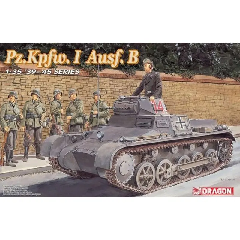 

DRAGON 6186 1/35 Pz.Kpfw.I Ausf.B - Scale model Kit