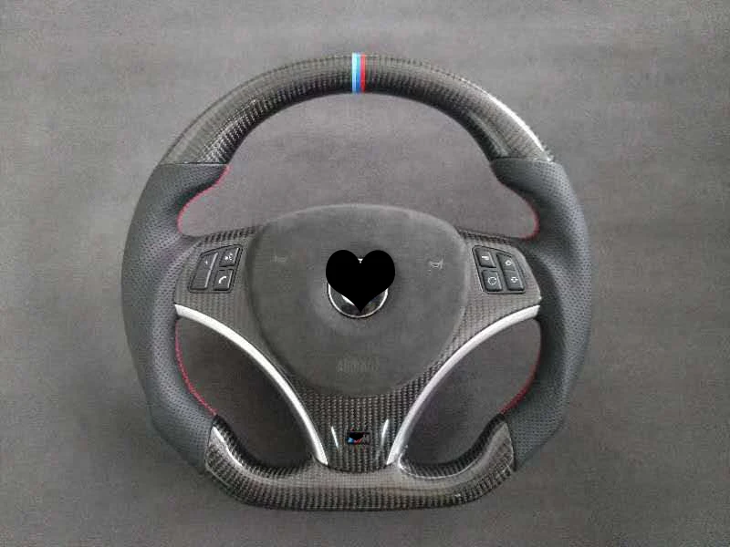 

For BMW 335d E84 e90 328i 325i 330li D Type Steering Wheel Carbon Fiber