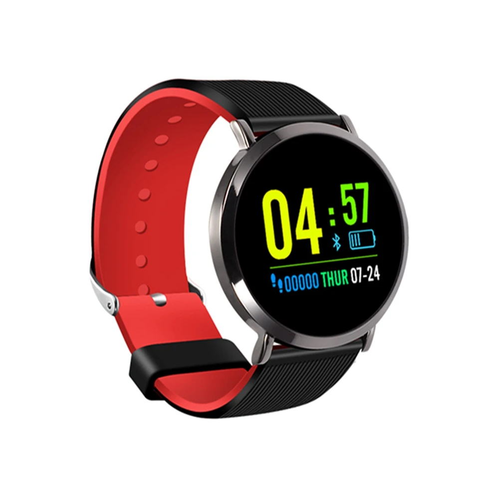 

Bakeey K9 Continuous Heart Rate Blood Pressure Sleep Monitor Information Push Anti-lost Calender Smart Watch Wearable Devices