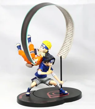 

15cm Japanese classic anime figure Naruto/Uchiha Sasuke action figure collectible model toys for boys