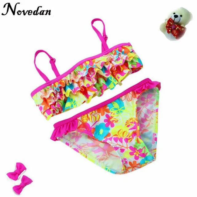 Best Offers Children's Swimwear 2017 Ruffle Print Floral Kids Baby Junior Girls Swimsuit For Girls Bikini Children Bathing Suit Best Offers Children's Swimwear 2017 Ruffle Print Floral Kids Baby Junior Girls Swimsuit For Girls Bikini Children Bathing Suit