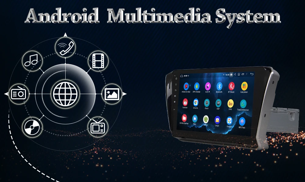 Top Owtosin Car Radio Multimedia Video Player Navigation GPS Android 9.0 For Skoda Superb 2015 2016 2017 2018 Car 4GB RAM 2