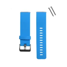 50 шт./лот DHL для Fitbit Blaze Мягкие силиконовые сменные часы ремешок с регулируемой пряжкой резиновый браслет 11 цветов