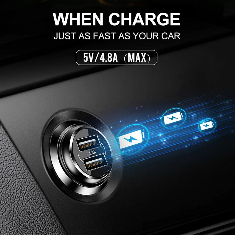 Baseus سريعة تهمة 3.0 USB شاحن سيارة QC QC3.0 توربو شحن سريع مزدوج سيارة USB شاحن آيفون Xs X شياو mi mi الهاتف المحمول