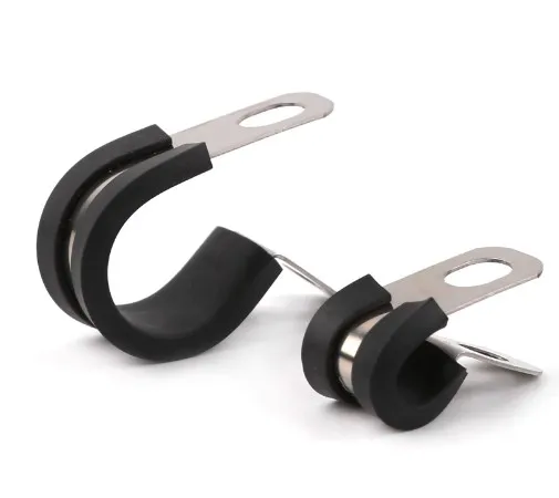 2pcs lot 304 Stainless Steel Rubber Lined P Clips Cable Mounting Hose Clamp Mikalor Grootte : 35mm 2pcs lot 304 Stainless Steel Rubber Lined P Clips Cable Mounting Hose Clamp Mikalor Grootte : 35mm