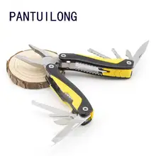 Multifunctional Knife Pliers Outdoor Multitool Survival Pocket crimping Tool Screwdriver Cutter Mini Folding Portable Fishing outdoor multifunction knife pliers multitool multifunctional tool combination pliers multitool survival multifunctional plier