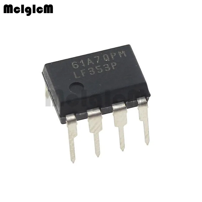10PCS LF353P DIP8 TI JFET INPUT DUAL OPERATIONAL AMPLIFIER LF353 DIP
