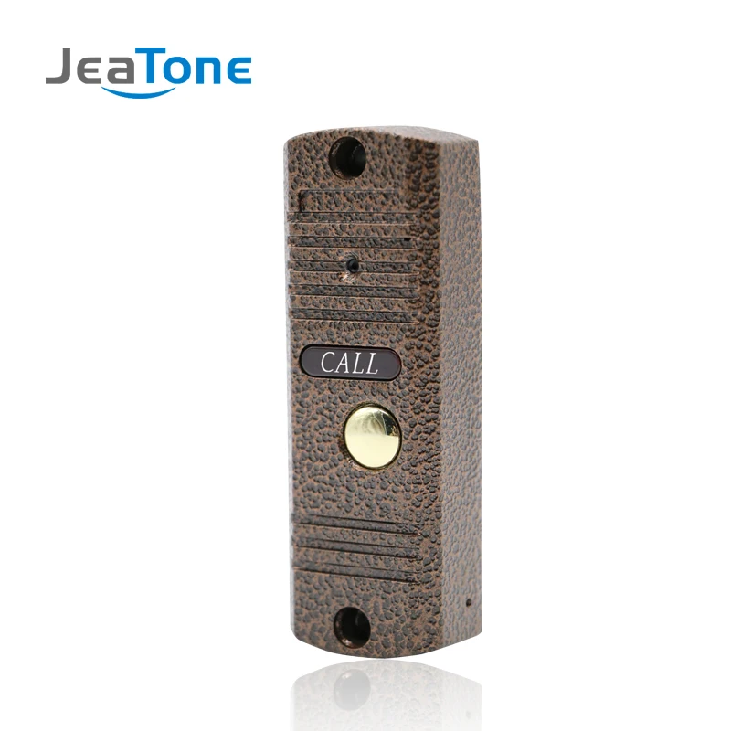 JeaTone Door Phone Intercom Outdoor Call Button Call Panel Home Security Video Intercom Apartment doorbell Video IR Night Vision
