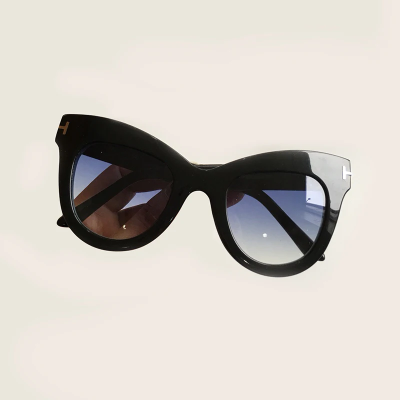 

Cat Eye Sunglasses Women Brand Designer High Quality Oculos De Sol Feminino Acetate Frame UV400 Gradient Lens Shades
