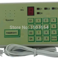 911 телефонная линия автоматический набор номера и подключение любой проводной панели контроллера