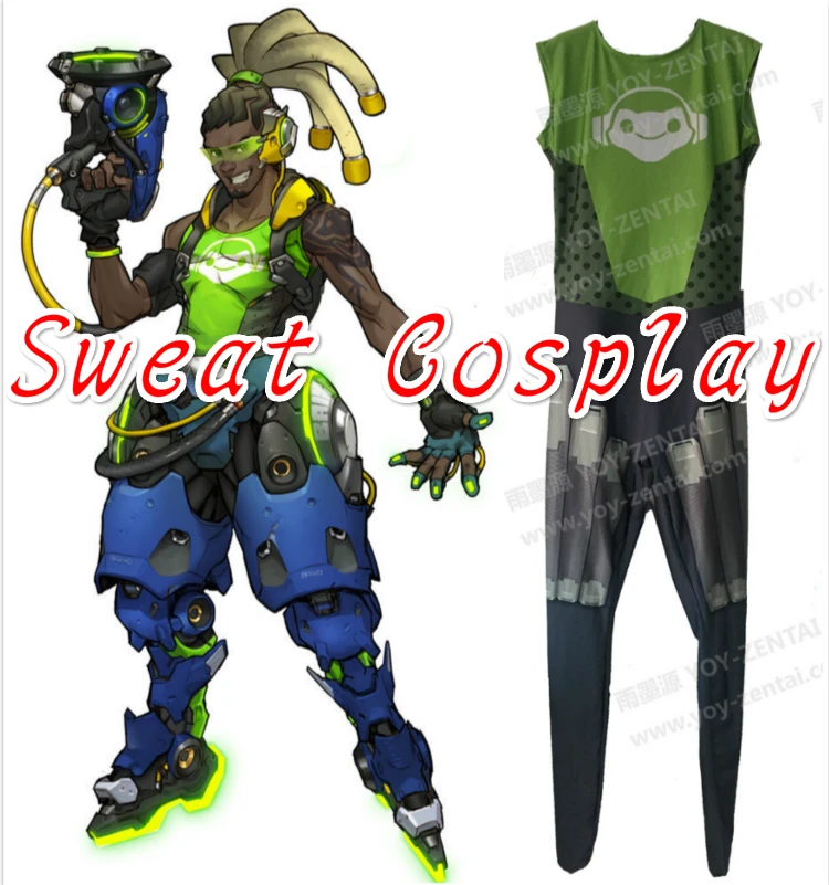 

High Quality Game OW Lucio Bottoming Jumpsuit Lucio Costume Lucio Base Jumpsuit Costume Cosplay Costume Custom Made